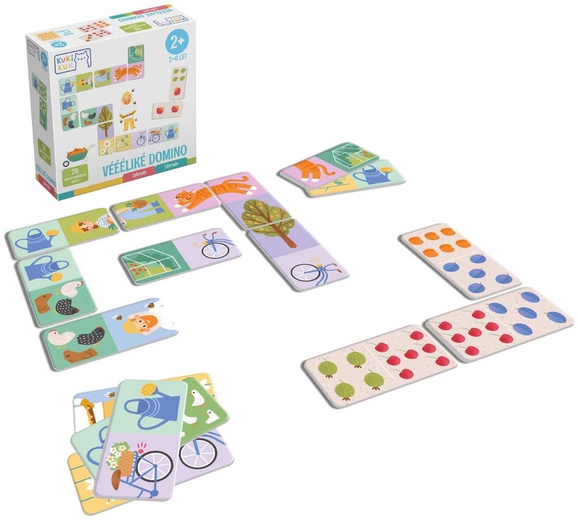 KukiKuk Véééliké domino Zahrada