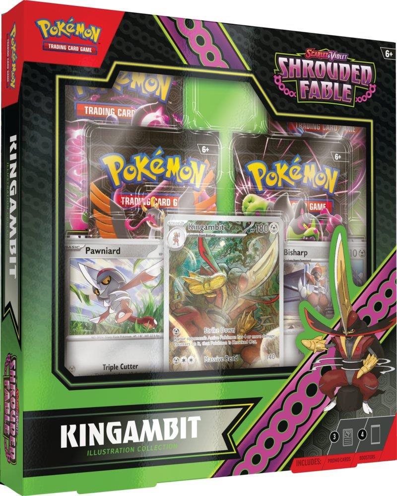 Pokémon TCG: SV6.5 Shrouded Fable - Kingambit Illustration Collection