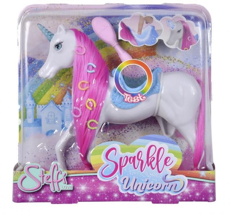 Simba Svítící jednorožec pro panenku Steffi