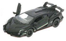 Mikrotrading Lamborghini 1:36, kov, matný lak, na zpětný chod