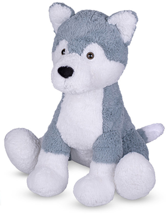 Mikrotrading Plush Friends pes husky plyšový 78 cm sedící 0m+