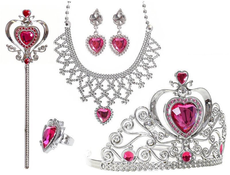 Mikrotrading Sada krásy pro princeznu 5 ks doplňků v krabičce