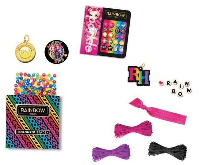 Mikrotrading Rainbow High kreativní sada pro výrobu šperků v krabičce