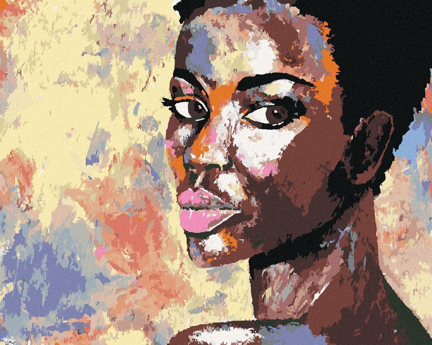 Zuty - Malování Podle Čísel - Portrét Africké Ženy, 40X50 Cm, Plátno+Rám
