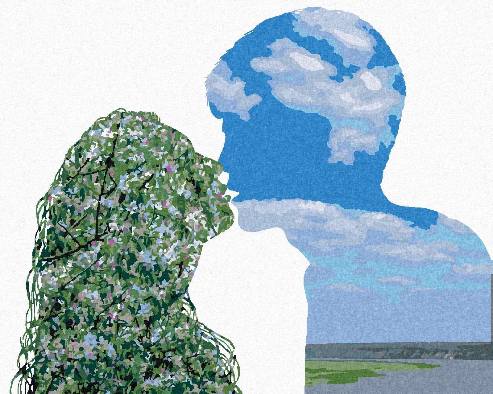 Zuty - Malování Podle Čísel - Propojení, 80X100 Cm, Plátno