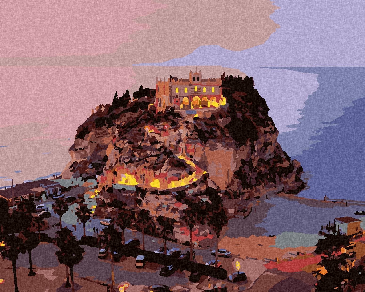 Zuty - Malování Podle Čísel - Tropea, 40X50 Cm, Plátno+Rám