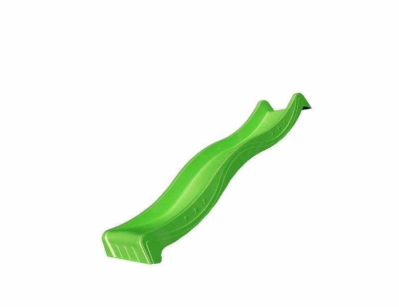 Jungle Gym -Wavy Star skluzavka 220 cm světle zelená