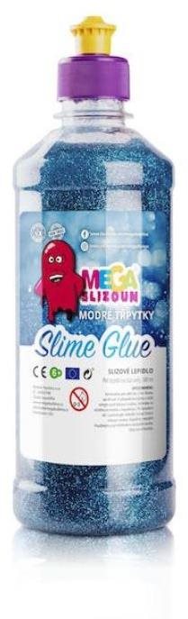 Megaslizoun - pva slizové lepidlo modré třpytky 500ml