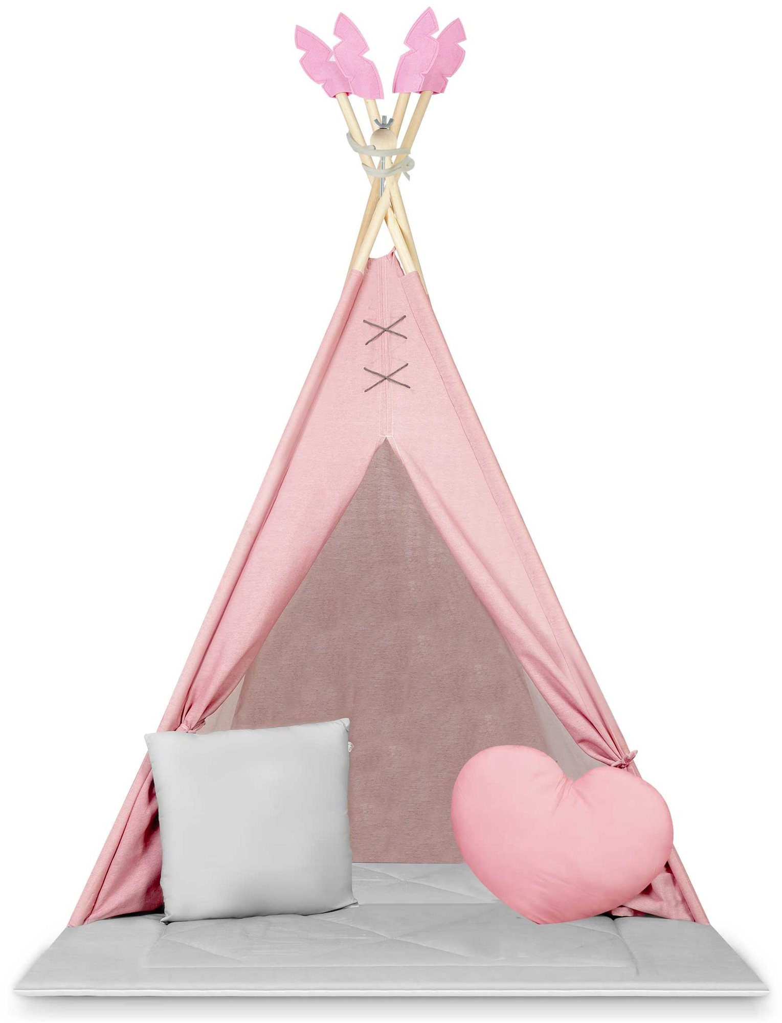 Nukido Dětský stan NK-406 - růžový