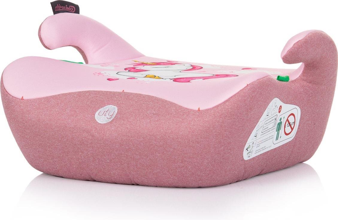 CHIPOLINO Podsedák Uty i-Size 125-150 cm Unicorns
