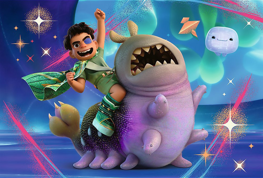 TREFL Puzzle Elio a vesmírné dobrodružství 100 dílků