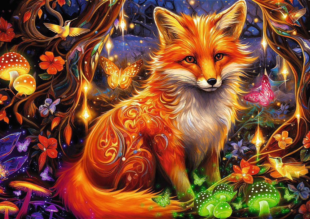 TREFL Puzzle Pohádková liška 1000 dílků