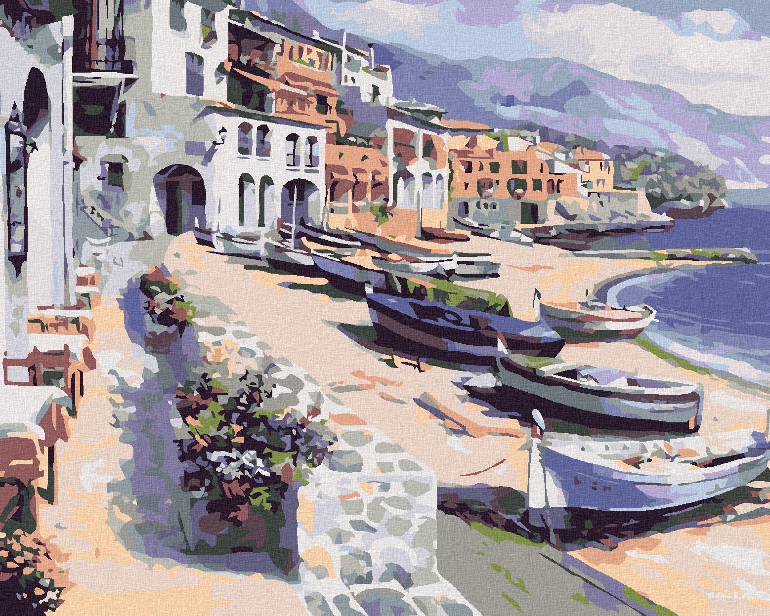 Diamondi - ODLIV, 40x50 cm, vypnuté plátno na rám