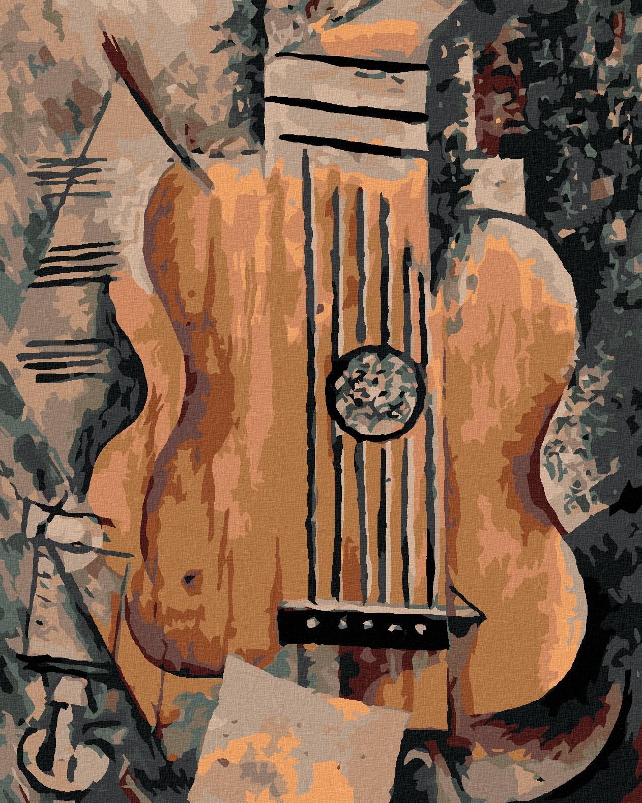 Diamondi - HUDEBNÍ, 40x50 cm, vypnuté plátno na rám