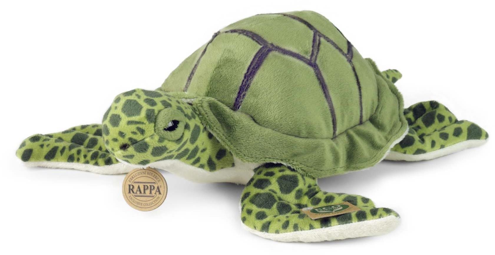 RAPPA Plyšová želva mořská 25 cm, Eco-Friendly