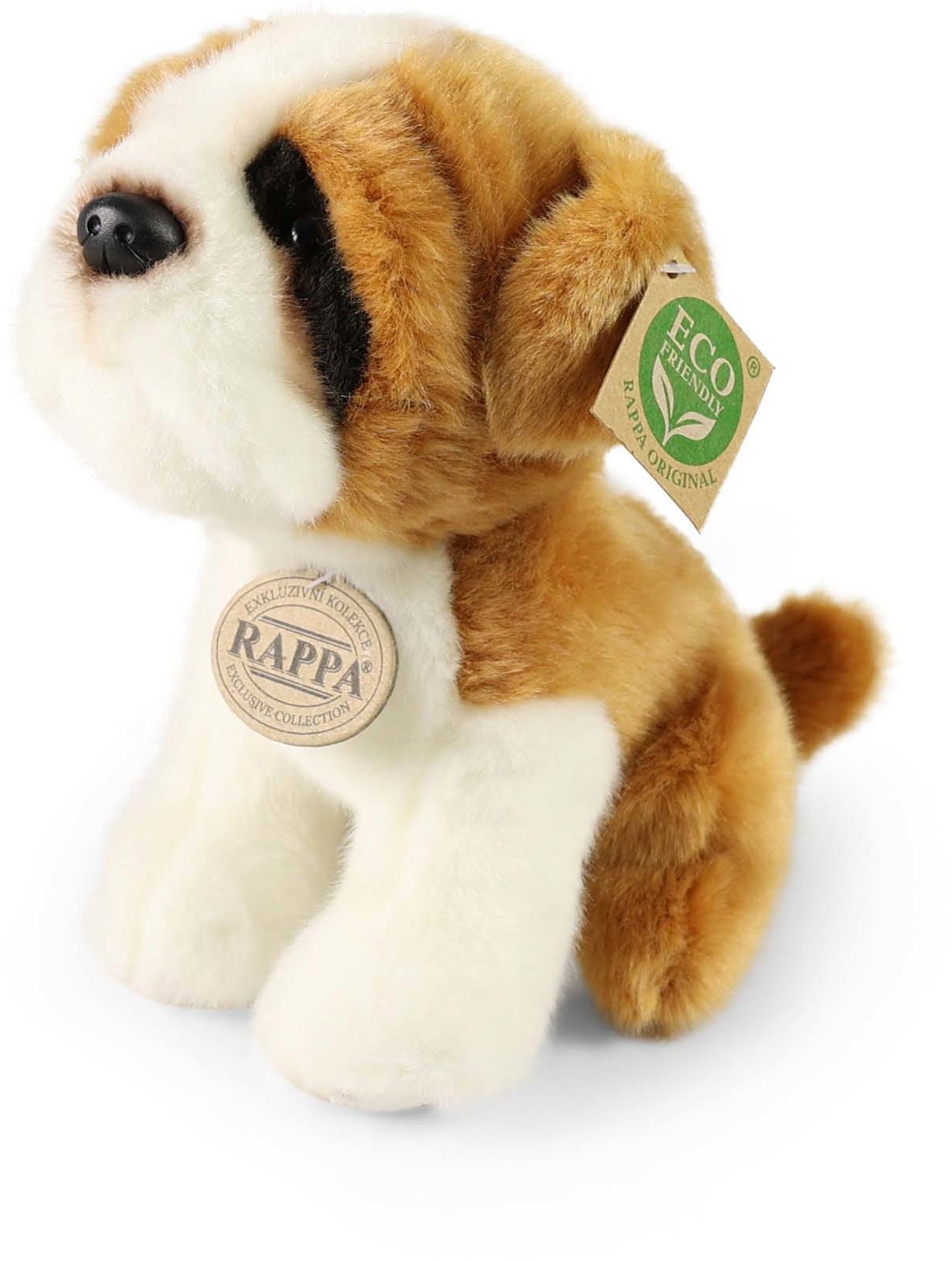 RAPPA Plyšový pes bernardýn 20 cm, Eco-Friendly
