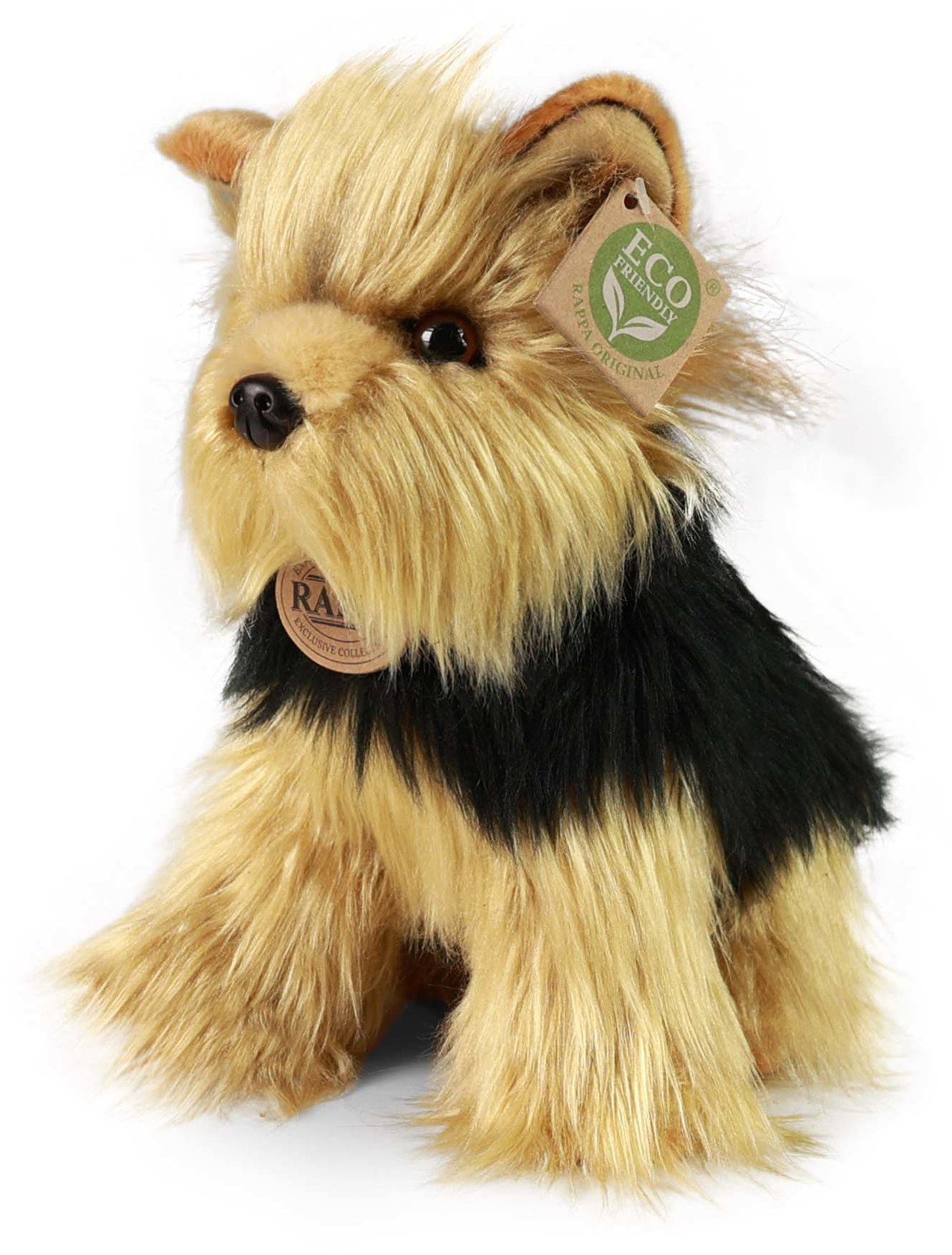 RAPPA Plyšový pes jorkšírský teriér 25 cm, Eco-Friendly