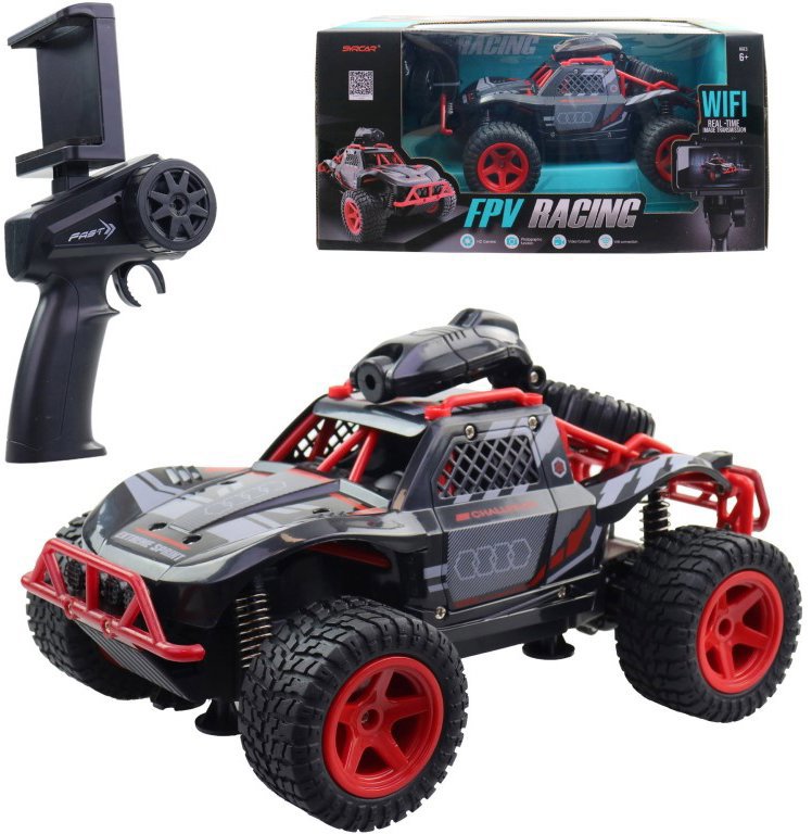 Made Auto na ovládání, 2,4 GHz, wifi propojení s aplikací Android i iOS, kamera