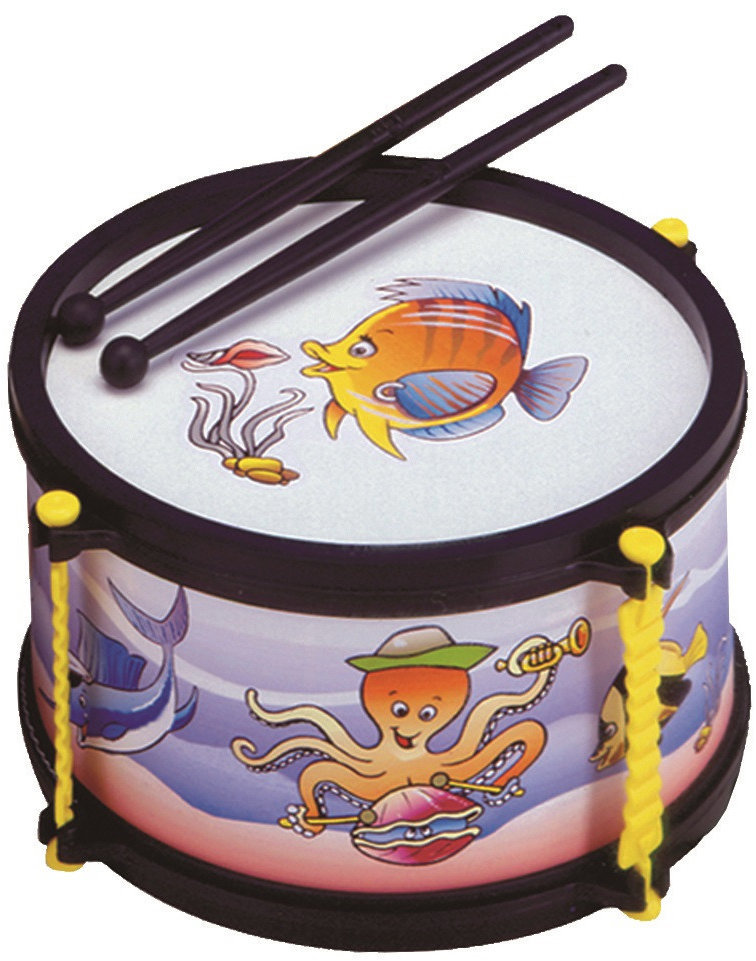 Reig Musicales dětský bubínek moře s paličkami
