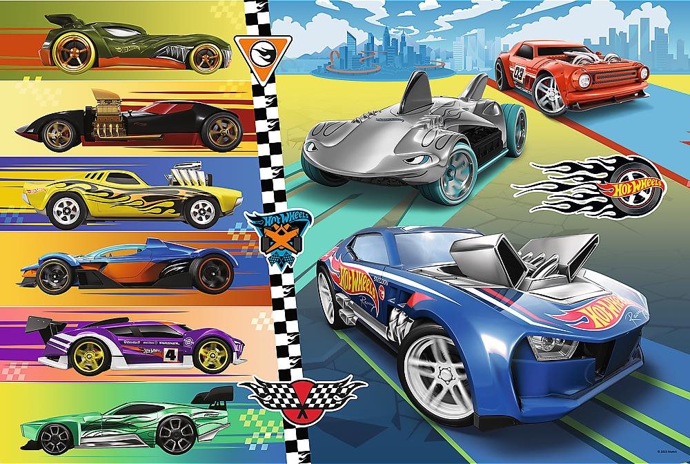 Trefl Puzzle Autíčka Hot Wheels Maxi 24 dílků