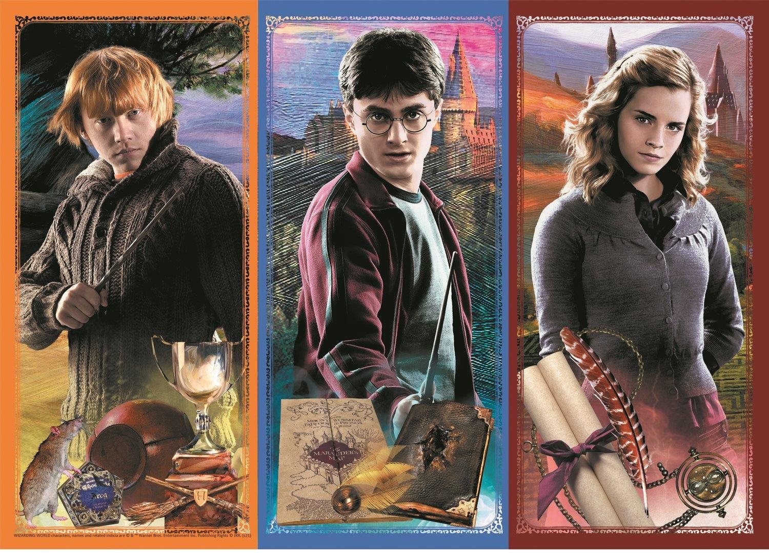 Trefl Puzzle Harry Potter Ve světě magie a kouzel 200 dílků