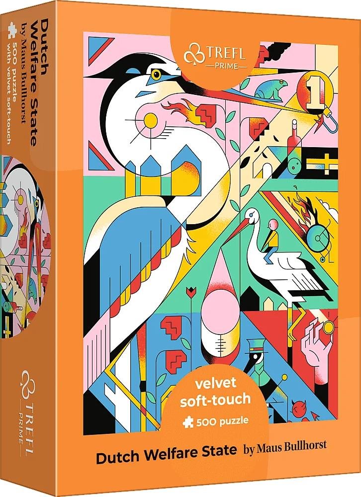 Trefl Puzzle UFT Velvet Soft Touch: Holandsko – stát blahobytu 500 dílků