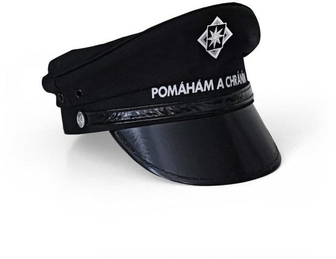 Rappa Policejní čepice "pomáhám a chráním", dětská, unisex