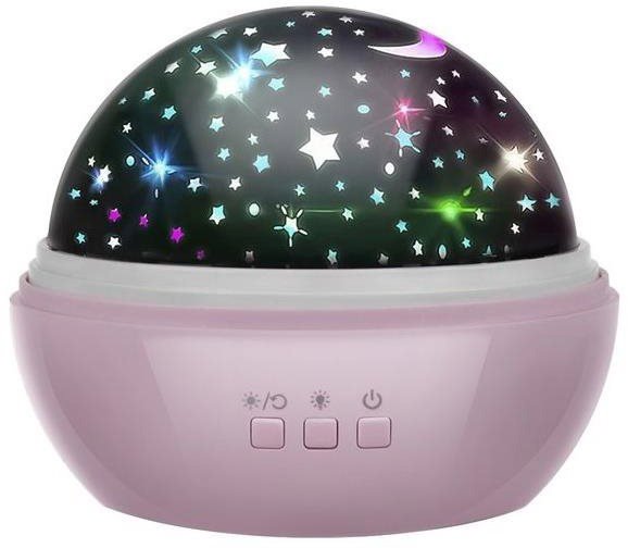 Malatec 16859 Projektor noční oblohy Deluxe růžový