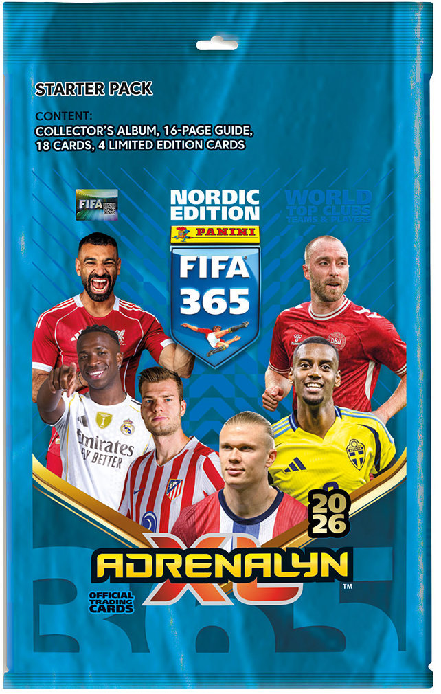 Panini Startovací sada FIFA 365 Adrenalyn XL 2026 blue