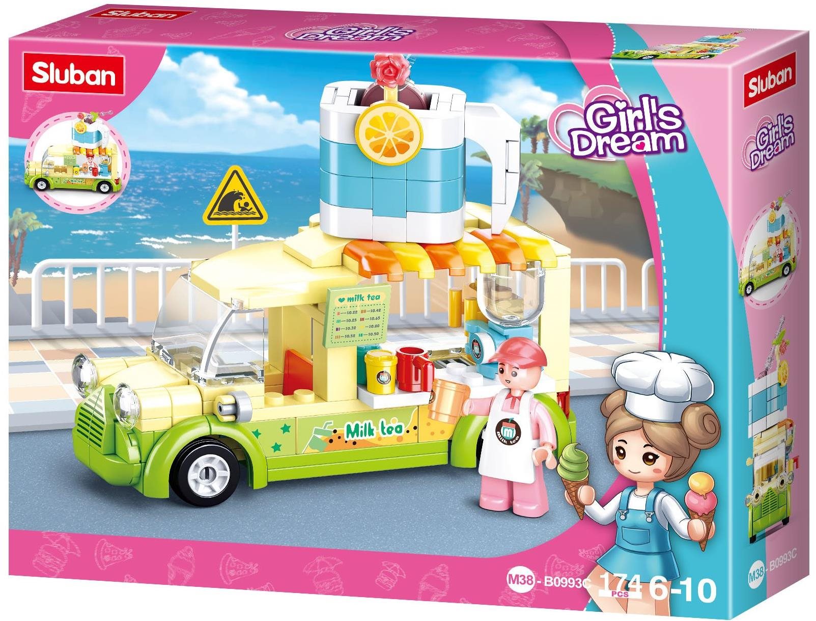 Sluban Girls Dream M38-B0993C Mobilní Smoothie stánek
