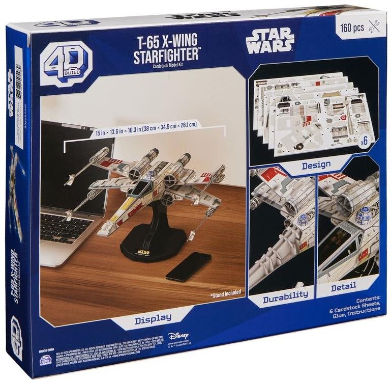 4D Build Puzzle Star Wars X - wing stíhačka 3D