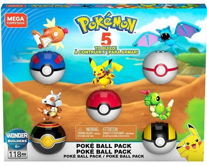 Mattel Mega Pokémon Construx Poké Ball Pack