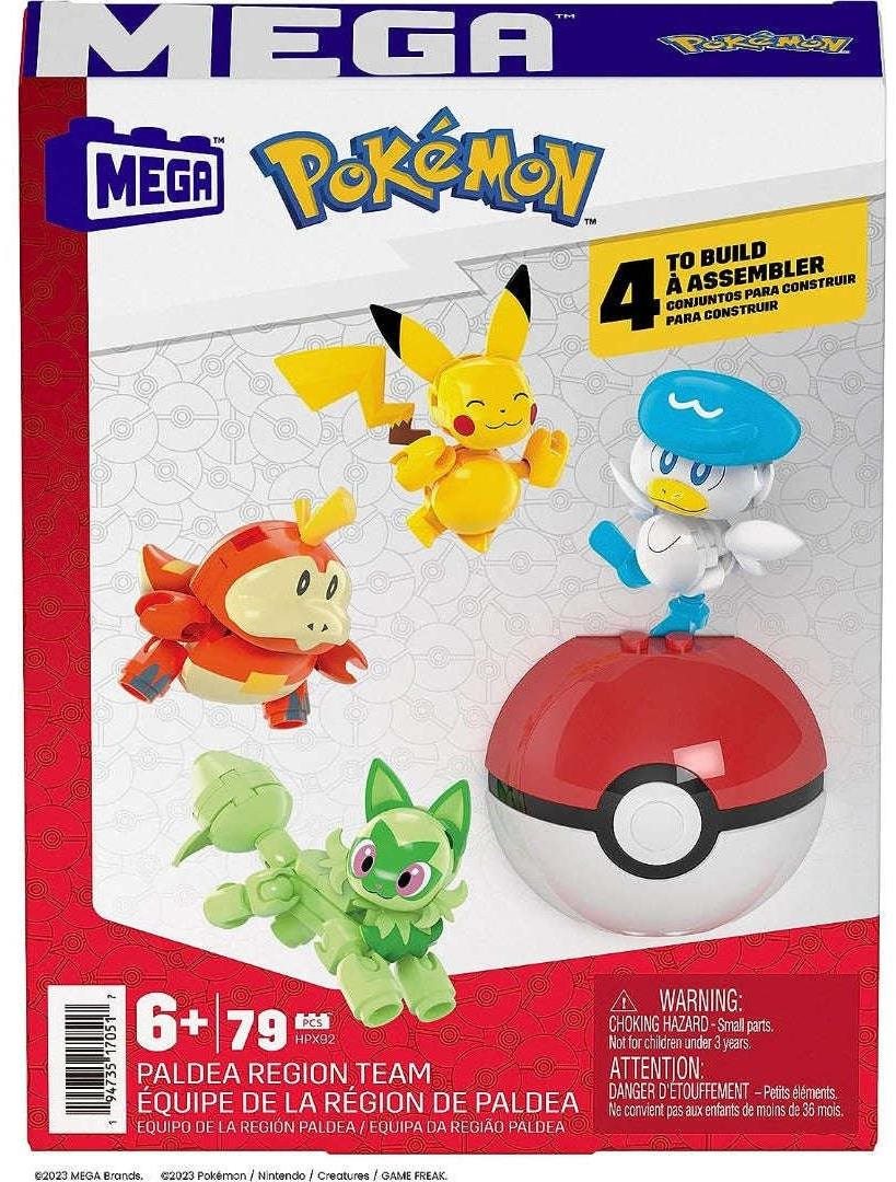 Mattel Mega Pokémon Construx Paldea Region Team