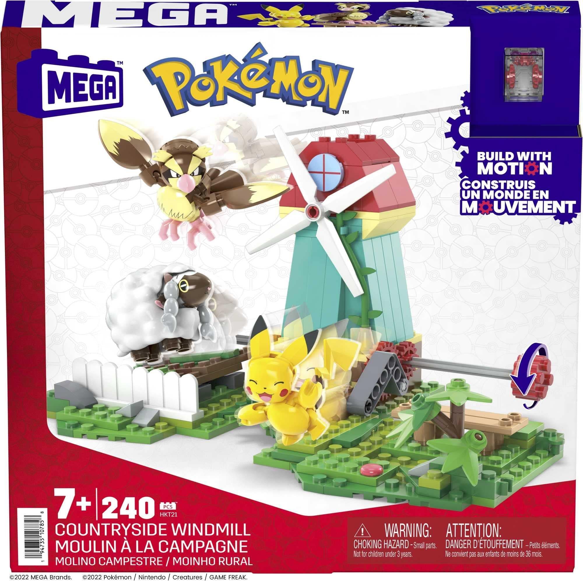 Mattel Mega Construx Pokémon Větrný mlýn