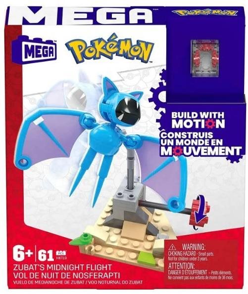 Mattel Mega Construx Pokémon Zubats Midnight Flight 11 cm