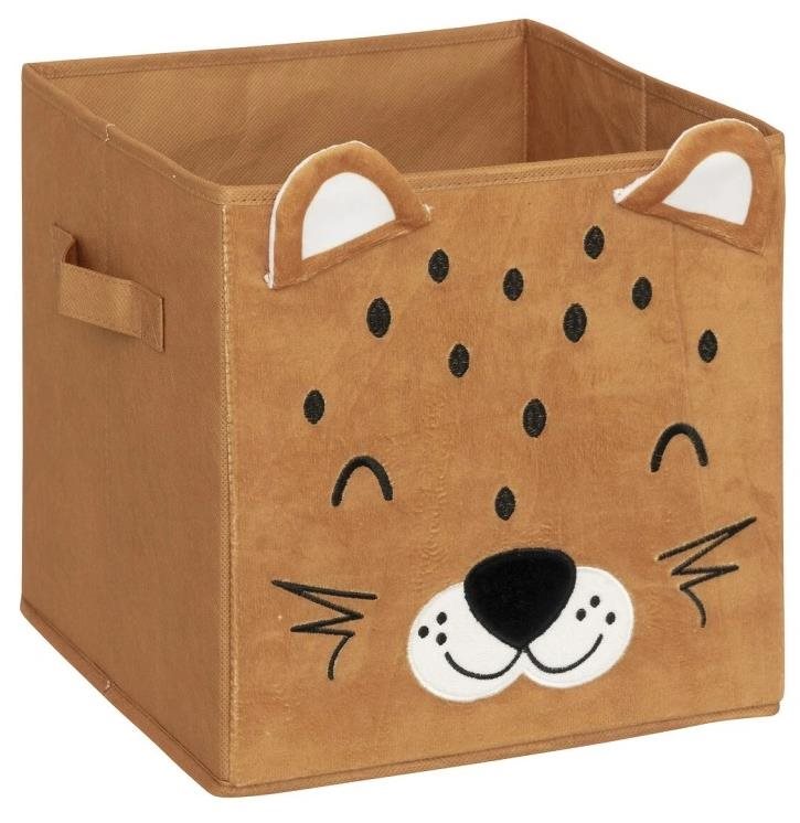 Atmosphera for Kids Úložný box na hračky Leopard