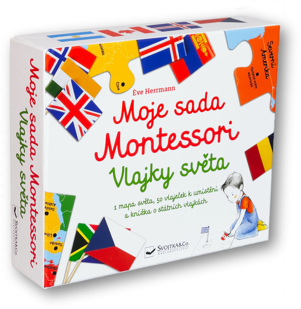 Moje sada Montessori Vlajky světa