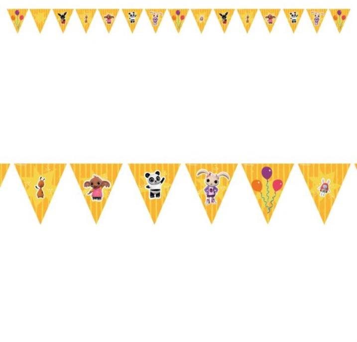 Girlanda vlajky králíček Bing 330 cm