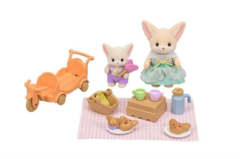 Sylvanian families Fenci jedou na piknik