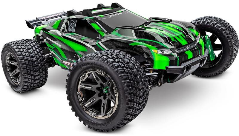 Traxxas Rustler 4x4 Ultimate VXL RTR zelený