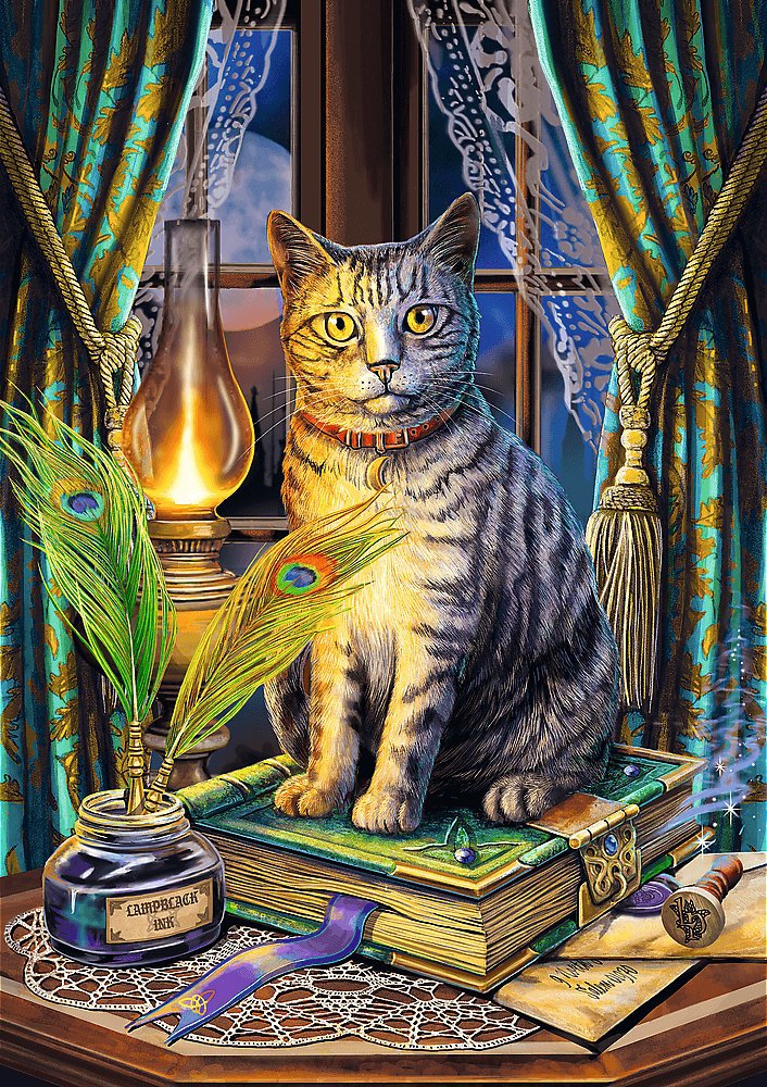 TREFL Puzzle Premium Plus Magic Collection: Kniha stínů 1000 dílků