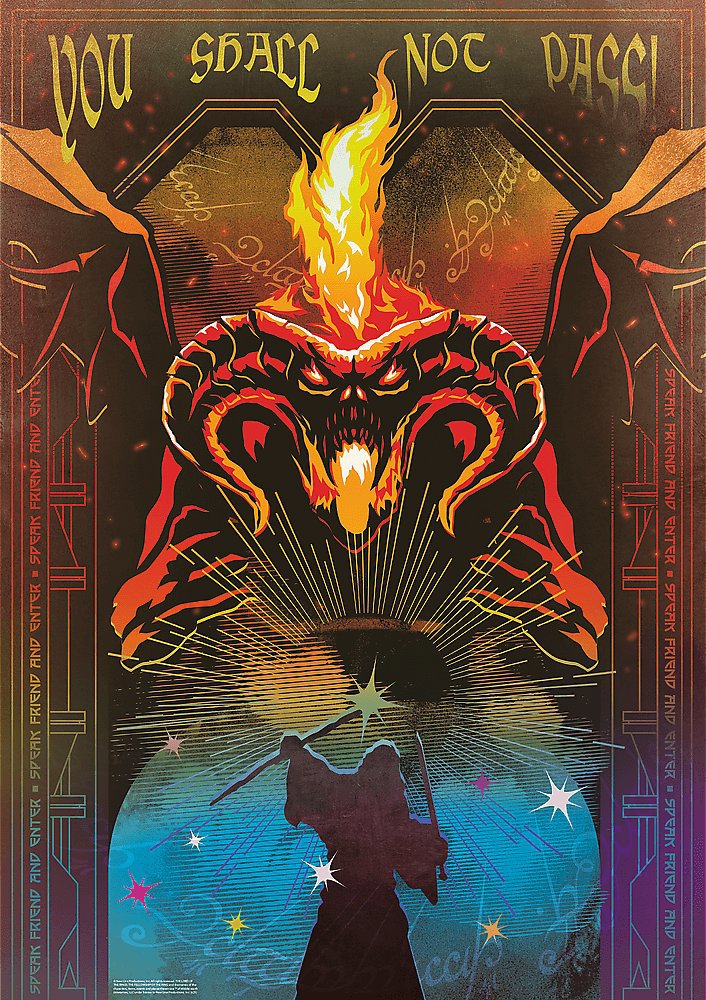 TREFL Puzzle Premium Plus Pán prstenů 1000 dílků