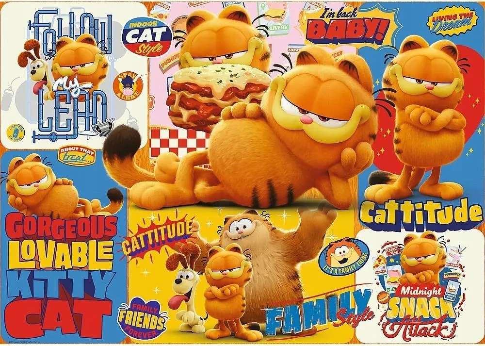 TREFL Puzzle Garfield 1000 dílků