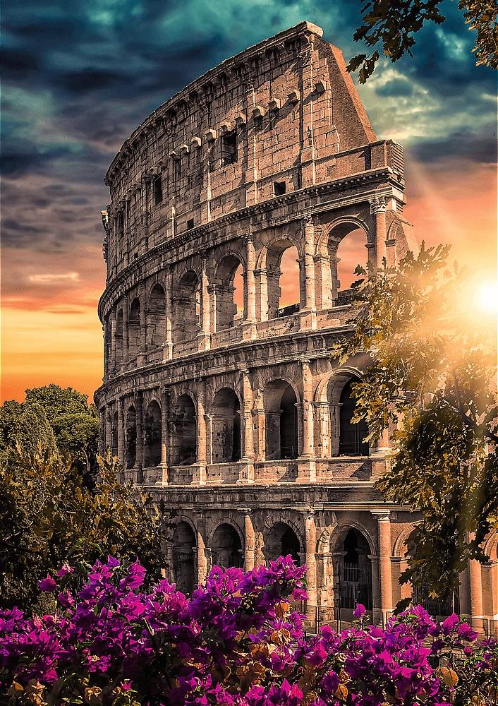 Trefl Puzzle Premium Plus Photo Odyssey: Koloseum, Řím, Itálie 1000 dílků