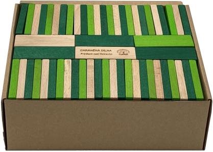 T-Wood Stavebnice zelená Domino 200