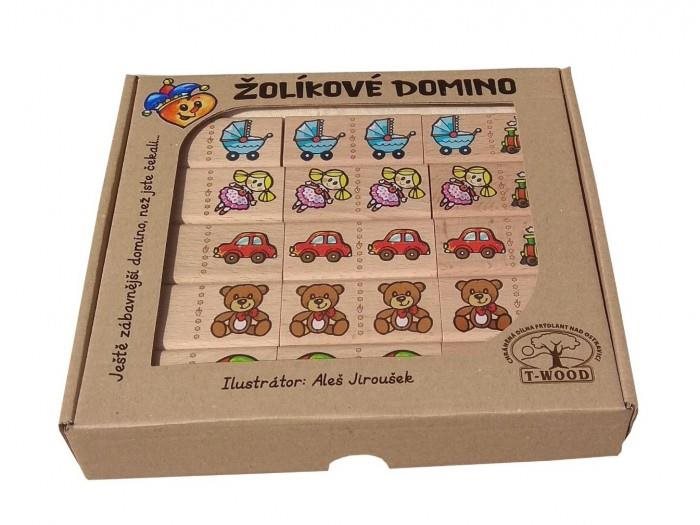 T-Wood žolíkové domino - hračky