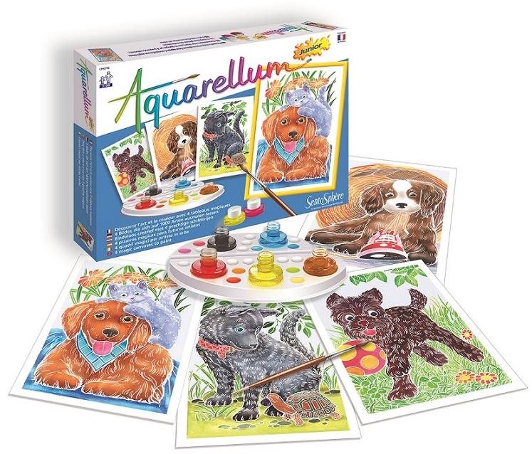 SentoSphere Akvarely junior - Štěňata