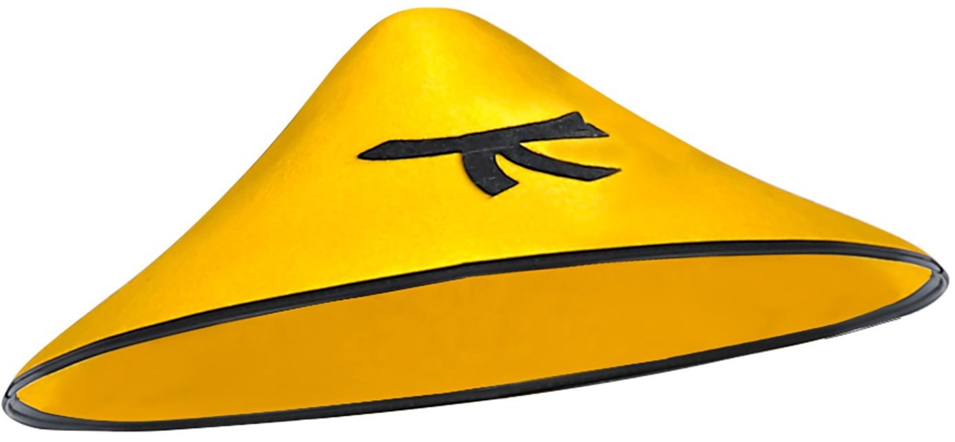 Widmann Čínský klobouk žlutý