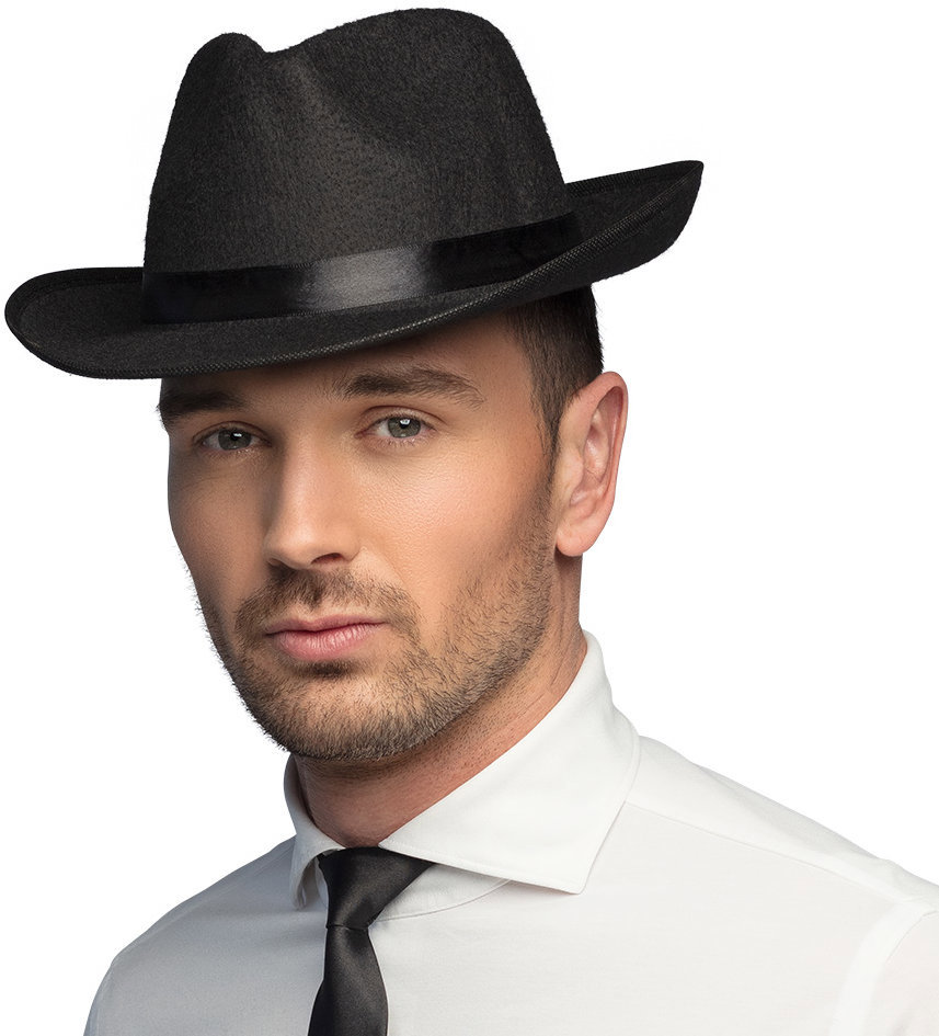 Boland Klobouk mafián černý