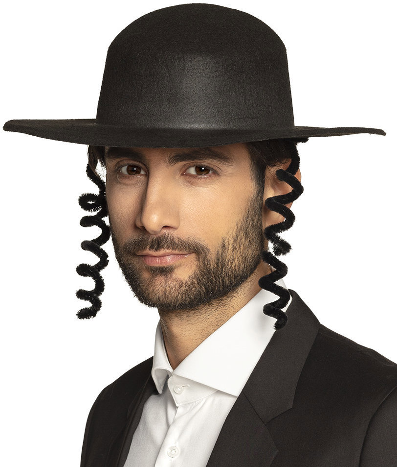 Boland Klobouk rabín s vlasy